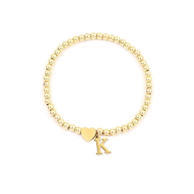 Simple Style Classic Style Letter 201 Stainless Steel 304 Stainless Steel Bracelets In Bulk