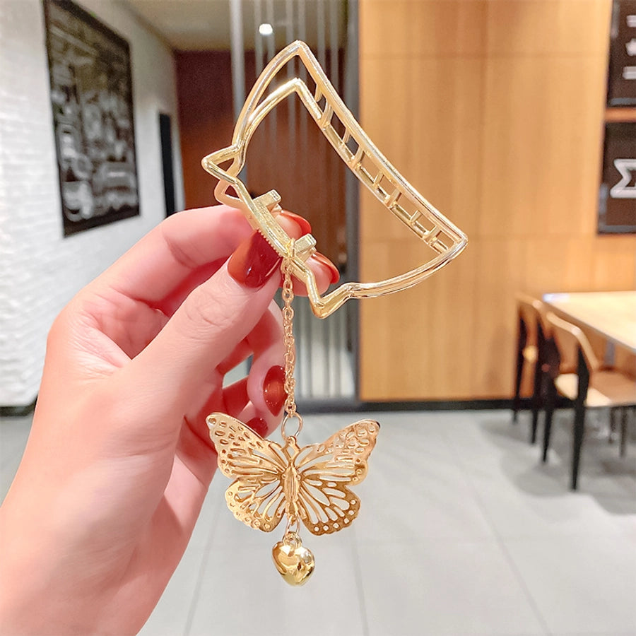new fashion butterfly pendant catch clip