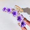 Women's Cartoon Style Peach Strawberry Plastic Resin Hair Claws