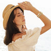IG Style French Style Classic Style Devil's Eye 304 Stainless Steel 18K Gold Plated Zircon Bracelets Bangle In Bulk