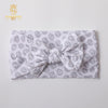 New  children's headdress jacquard soft hair tie bow hair band baby newborn headband baby hair band