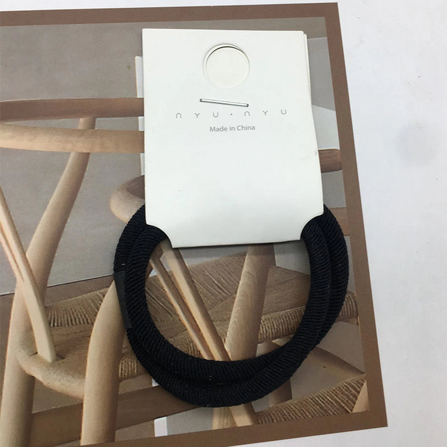 fashion stripe flower cloth hair tie