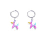 1 Pair Elegant Bow Knot 304 Stainless Steel 18K Gold Plated Drop Earrings