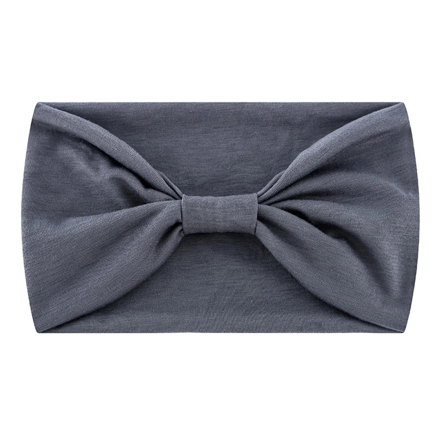 fashion plaid bow knot cloth pleated hair band 1 piece