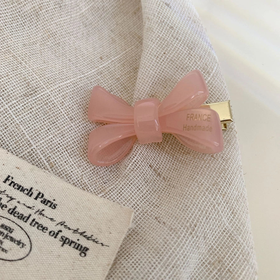 Women's Sweet Bow Knot Acetic acid sheets Hair Clip
