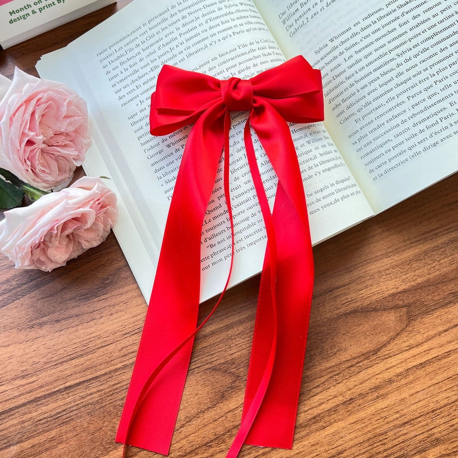 Women's Sweet Bow Knot Cloth Handmade Hair Clip