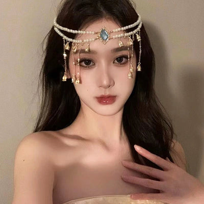 Women's Elegant Glam Geometric Alloy Resin Rhinestone Party Headpieces