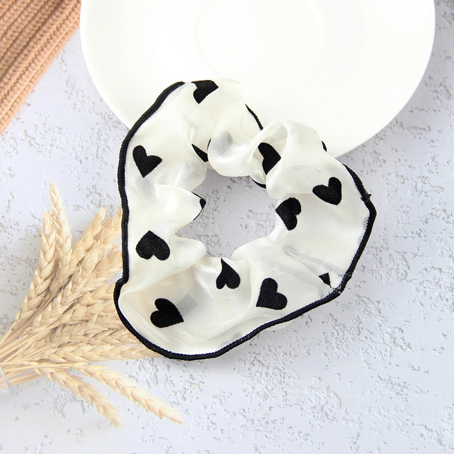 Women's Classic Style Korean Style Polka Dots Cloth Polyester Hair Tie