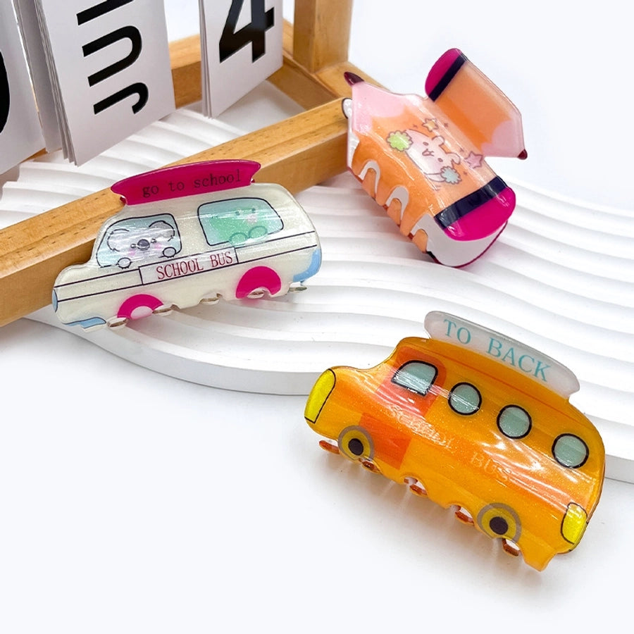 Women's Casual Simple Style Geometric Arylic Hair Claws