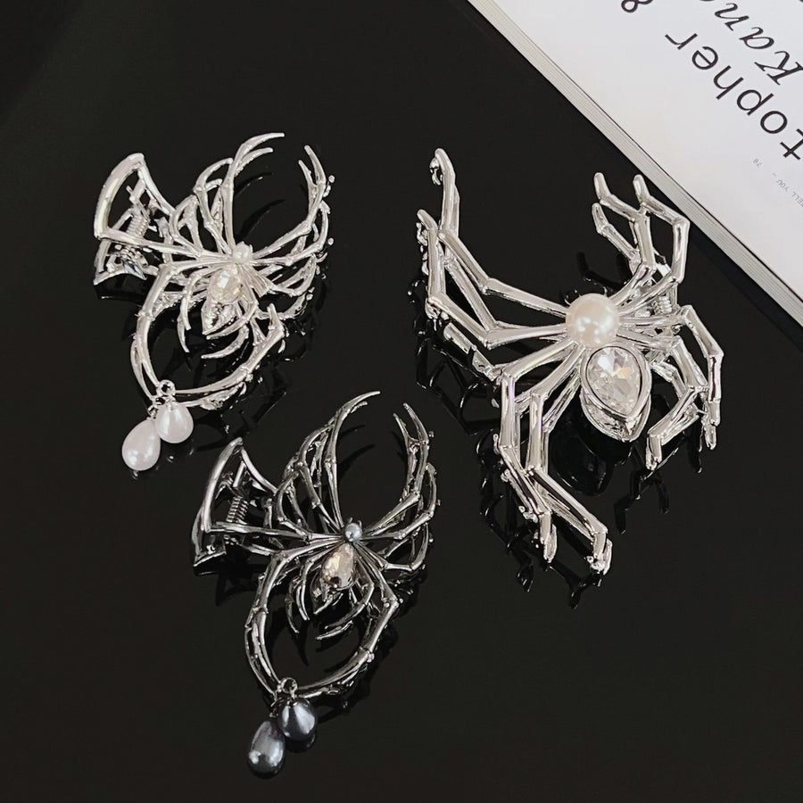 Distinctive Spider Tassel Disc Hair Grab Hair Accessories Back Head Hairpin Children's Hairpin Summer Flower Shark Clip Headwear