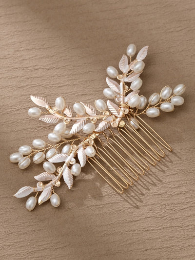 retro leaf alloy insert comb