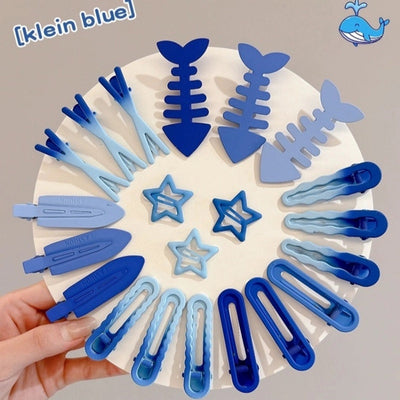 Women's Cute Solid Color Alloy Hair Clip