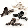 Women's IG Style Sweet Commute Waves Resin Metal Handmade Three-dimensional Hair Claws