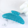 Women's Casual Simple Style Solid Color Arylic Stoving Varnish Hair Claws