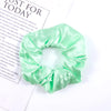 simple style solid color cloth hair tie