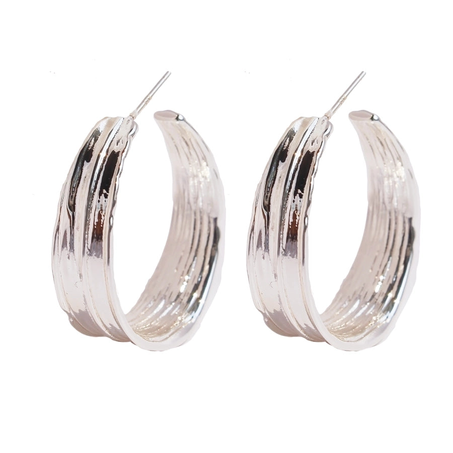 1 Pair Basic Simple Style Commute Geometric Brass 24K Gold Plated Ear Studs