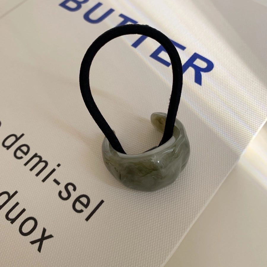 Women's Simple Style Solid Color Arylic Hair Tie