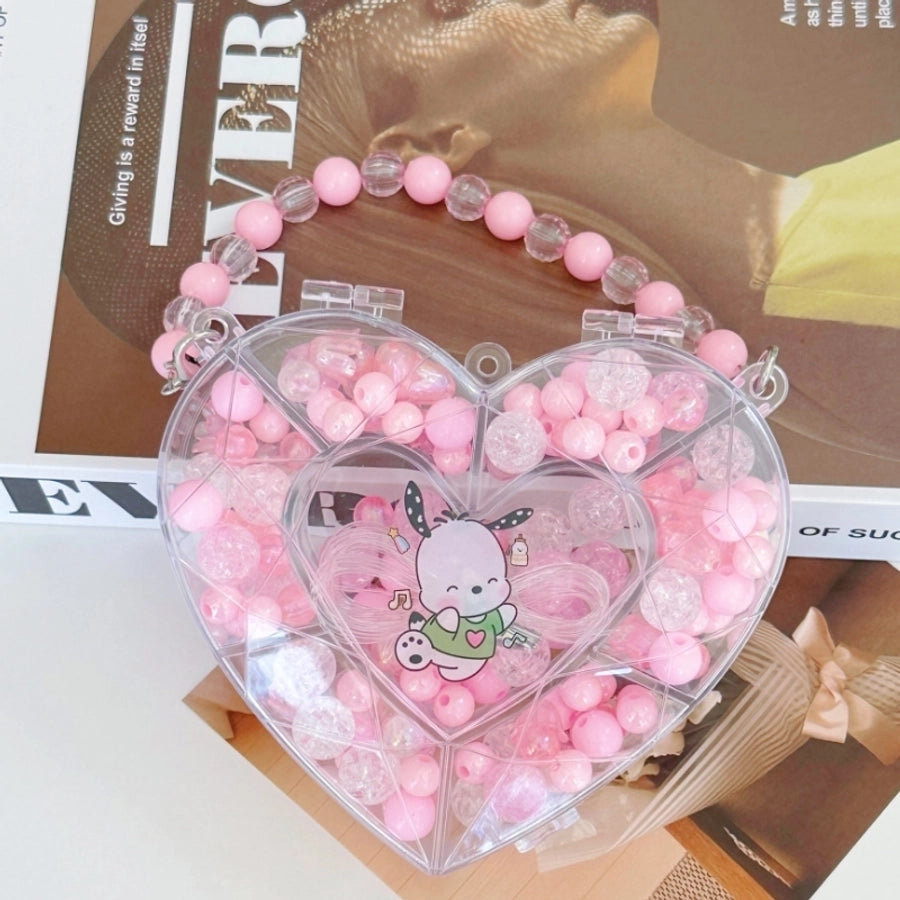 girl's cartoon style rabbit cartoon bow knot plastic hair clip hair tie