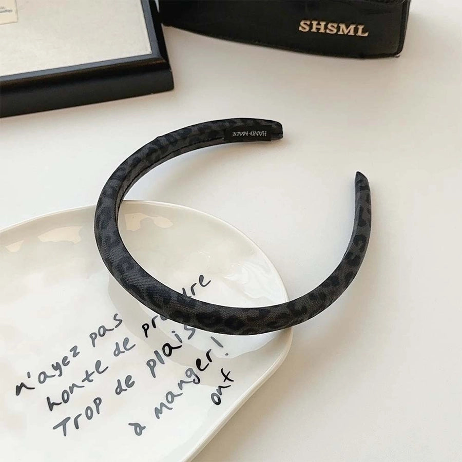 Sweet Streetwear Women's Leopard Cloth Hair Band