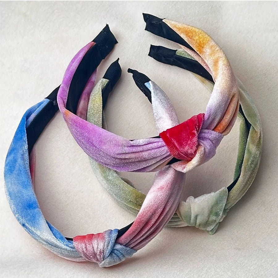 Women's Casual Knot Flannel Hair Band