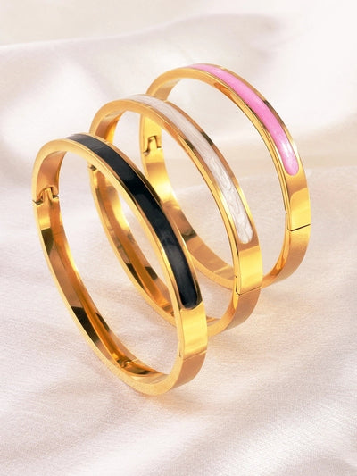 Casual Business Simple Style Geometric 304 Stainless Steel  Bangle