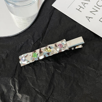 Women's IG Style Bow Knot Alloy Zircon Hair Clip