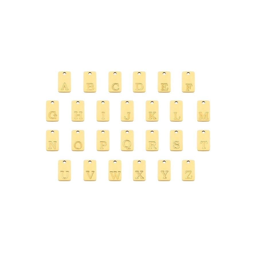 Elegant Simple Style Classic Style Letter Rectangle 201 Stainless Steel 304 Stainless Steel Bracelets In Bulk