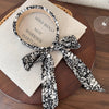Women's Casual Elegant Artistic Polka Dots Bow Knot Cloth Hair Band
