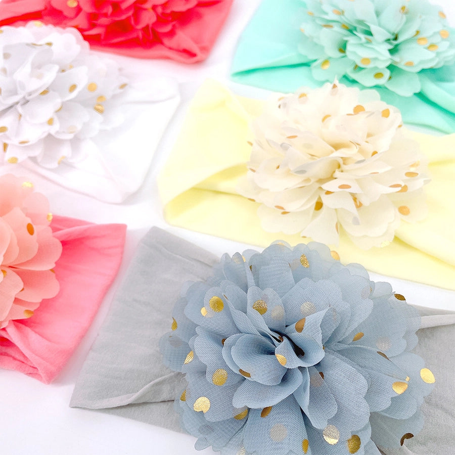cute flower cloth hair band