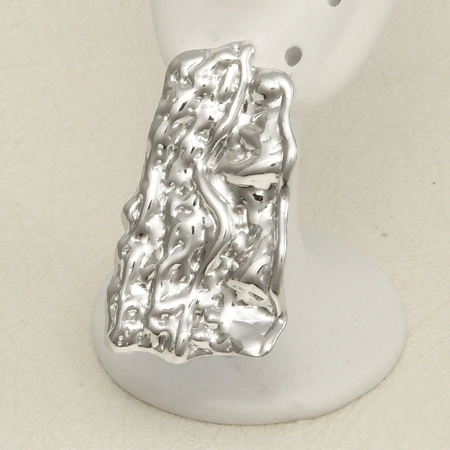 1 Pair Basic Simple Style Geometric Plating 304 Stainless Steel Ear Studs