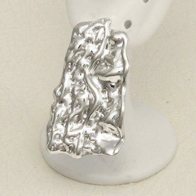 1 Pair Basic Simple Style Geometric Plating 304 Stainless Steel Ear Studs