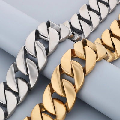 Jewelry Vintage Style Geometric 304 Stainless Steel 18K Gold Plated Necklace