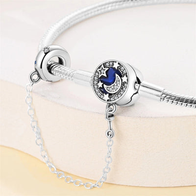 Copper Silver Plated Star Moon Bracelets