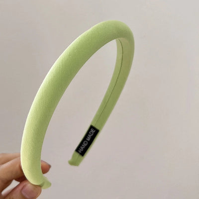 Women's Casual Simple Style Solid Color Cloth Handmade Hair Band