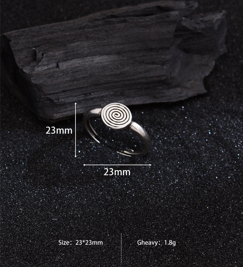 Copper Round Open Rings