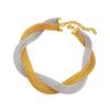Jewelry Retro Exaggerated Geometric 304 Stainless Steel 18K Gold Plated Bracelets Necklace