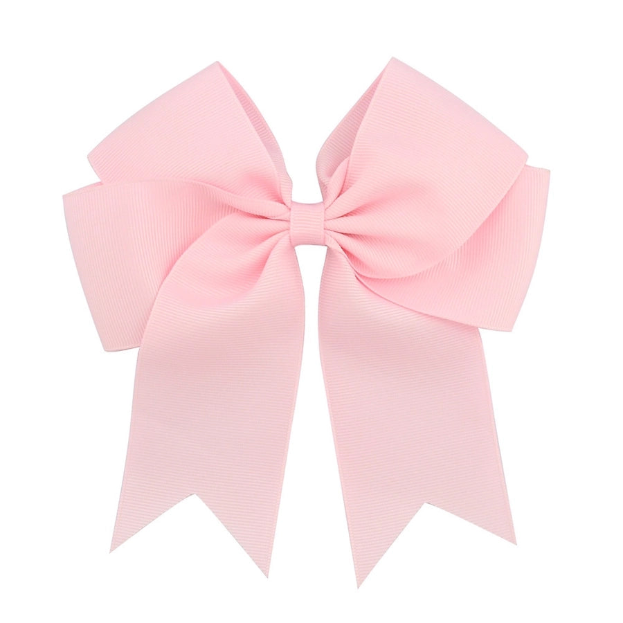 new korean ribbed satin fishtail double-layer bow hairpin