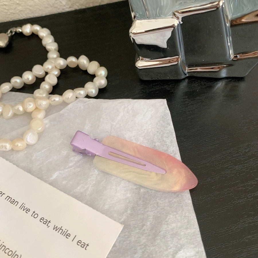 Women's Simple Style Classic Style Solid Color Acetic acid sheets Hair Clip