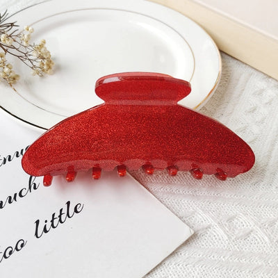 Women's Casual Simple Style Solid Color Arylic Stoving Varnish Hair Claws