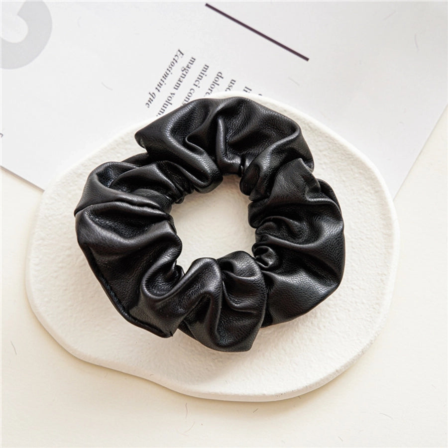 simple style solid color cloth hair tie 1 piece
