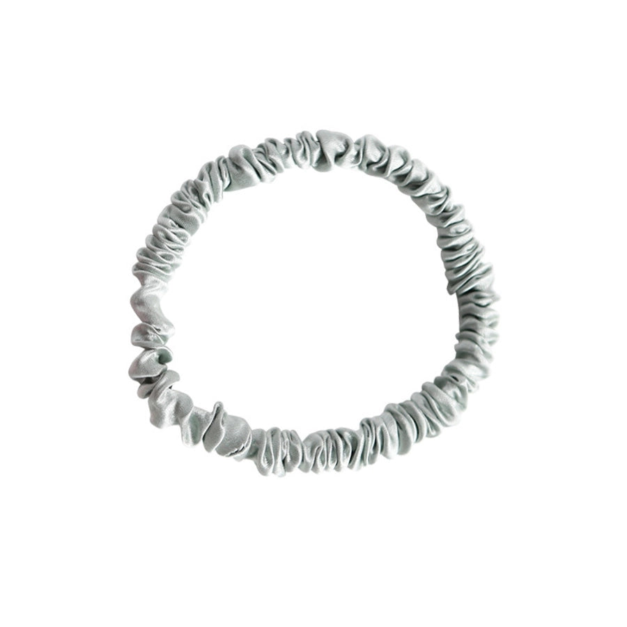 Women's Simple Style Solid Color 100%  Silk Hair Tie