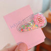 kid's cute cartoon fruit alloy rubber sequins hair clip