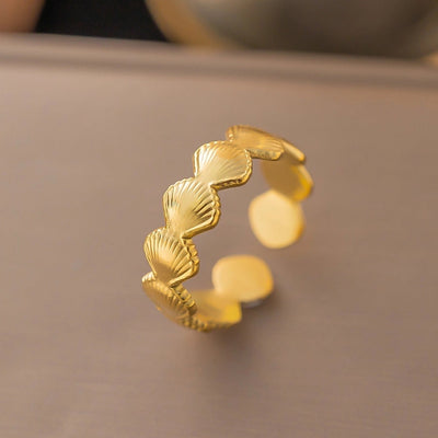 Jewelry Simple Style Solid Color Titanium Steel Plating Rings