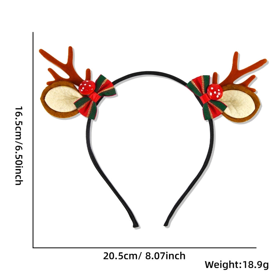 Christmas Cute Antlers Elk PET wool felt Iron