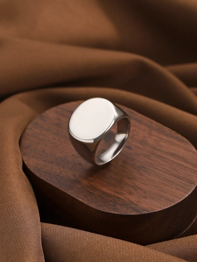 Jewelry Simple Style Streetwear Geometric 304 Stainless Steel Rings