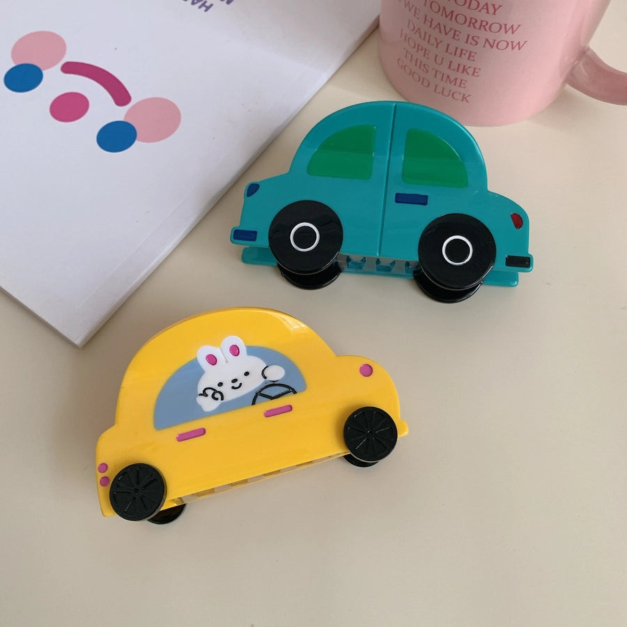 Women's Cute Car Acetic acid sheets Hair Claws
