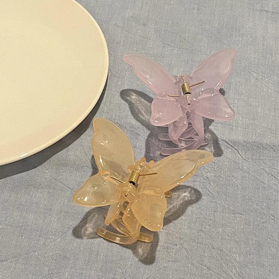 Women's Simple Style Bow Knot Acetic acid sheets Stoving Varnish Hair Claws