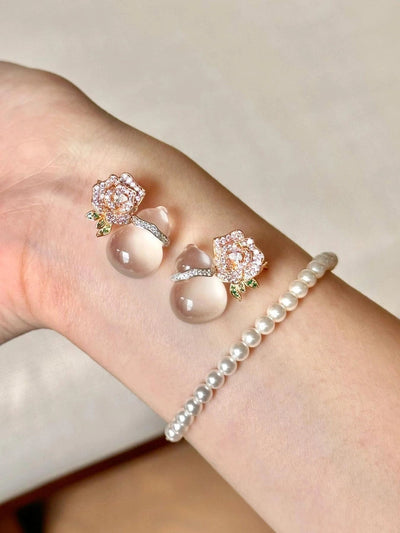 925 Sterling Silver Plating Flowers Plant Flowers