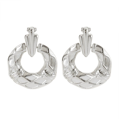 Jewelry Streetwear Geometric 304 Stainless Steel Plating Earrings Necklace