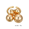 Jewelry Vintage Style Sweet Ball Copper Open Rings